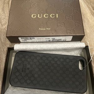 Gucci (NWT) Iphone 5 Bioplastic Phone Case BLACK